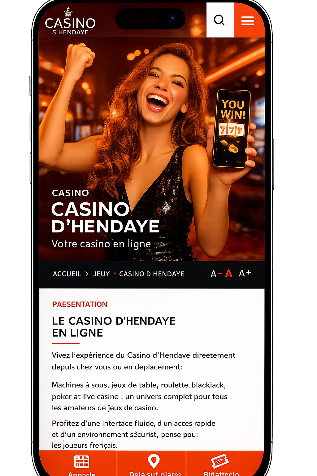 Casino d'Hendaye Mobile